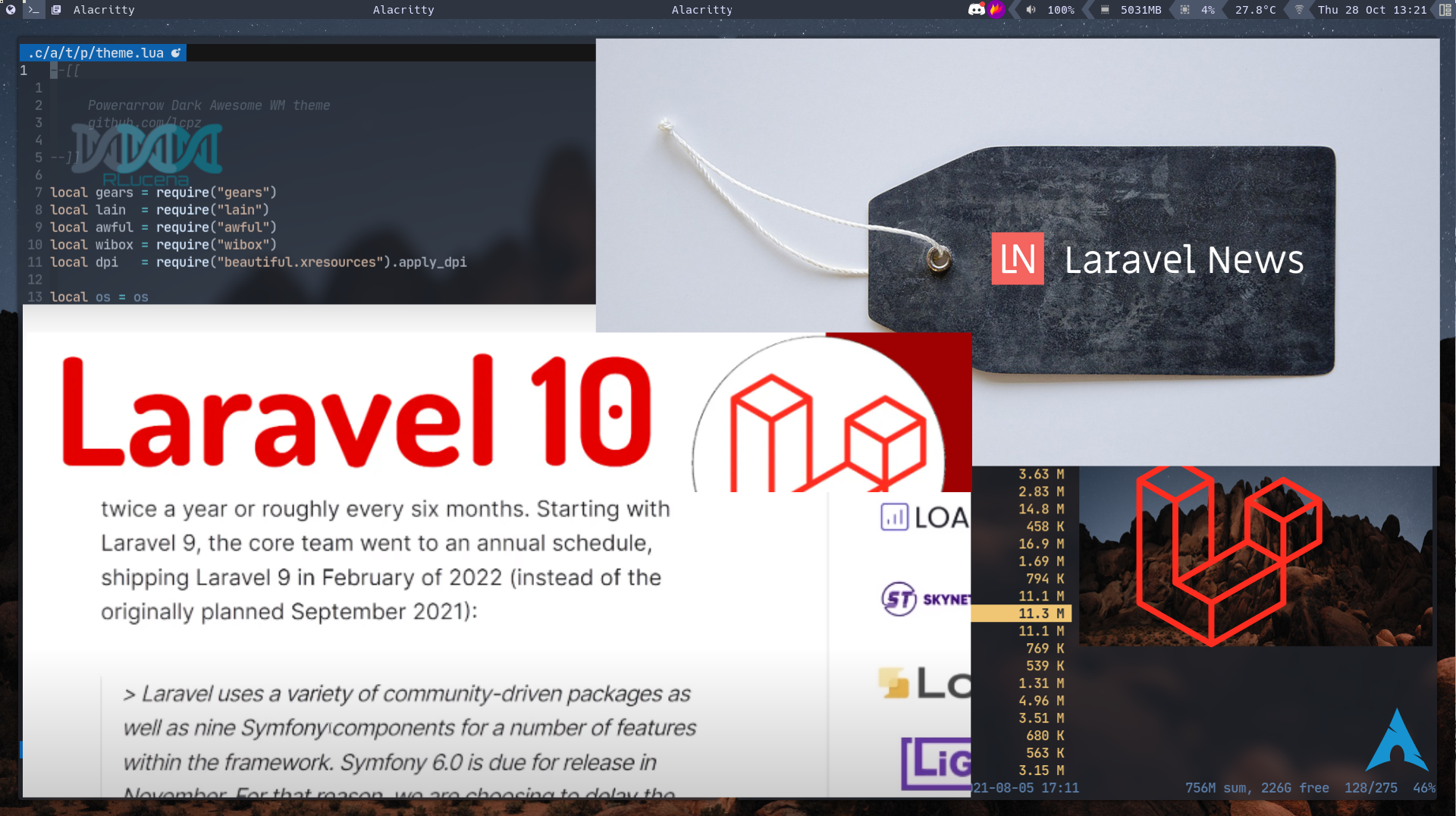 Novidades do Laravel 10